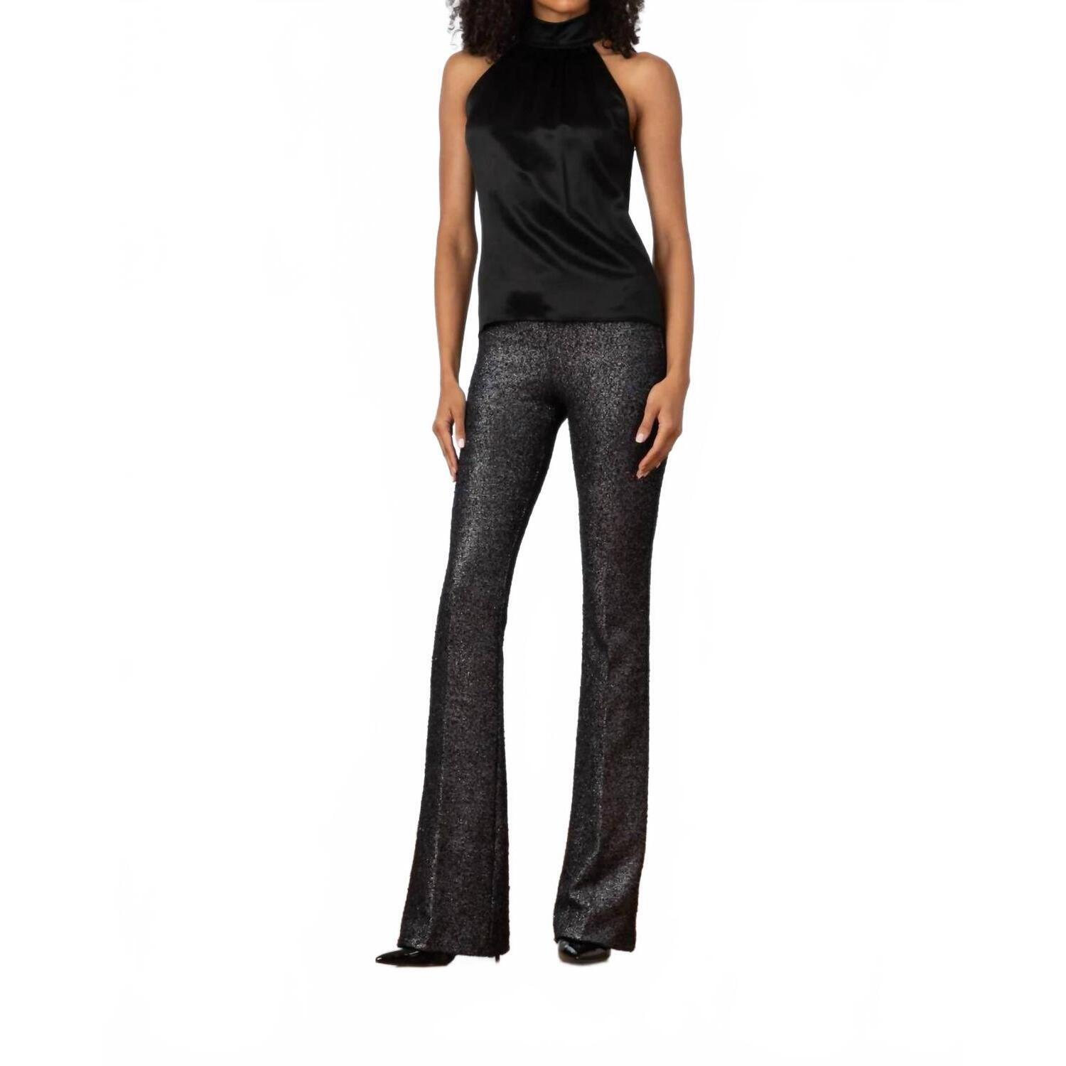 New Avenue Montaigne Bellini Pant In Platinum